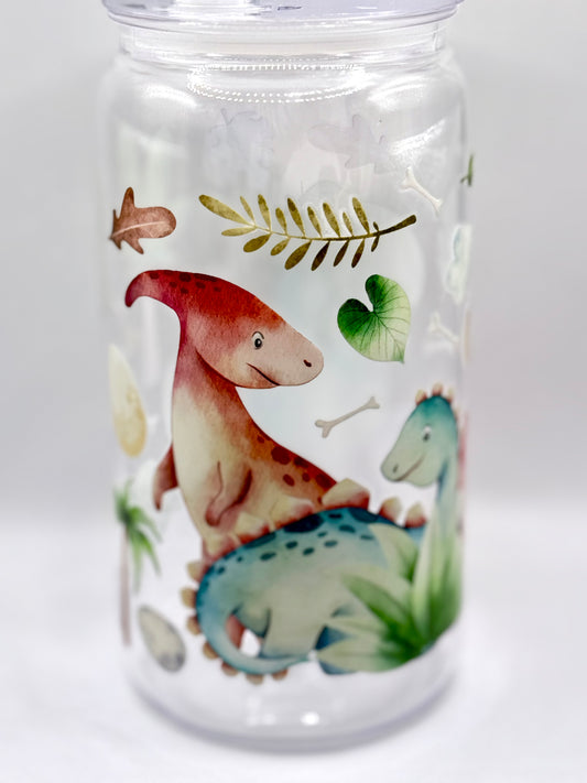 Dinosaur Acrylic Can Cup