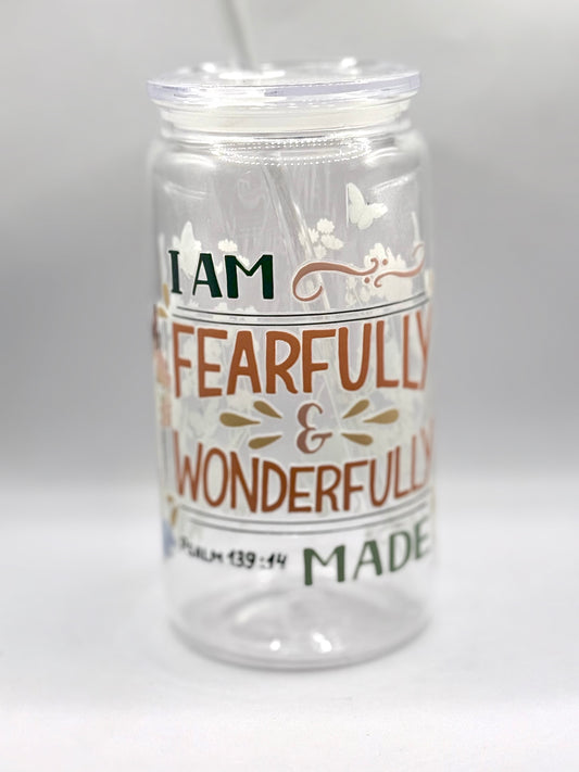 Fearfully and Wonderfully Made
 Acrylic Can Cup